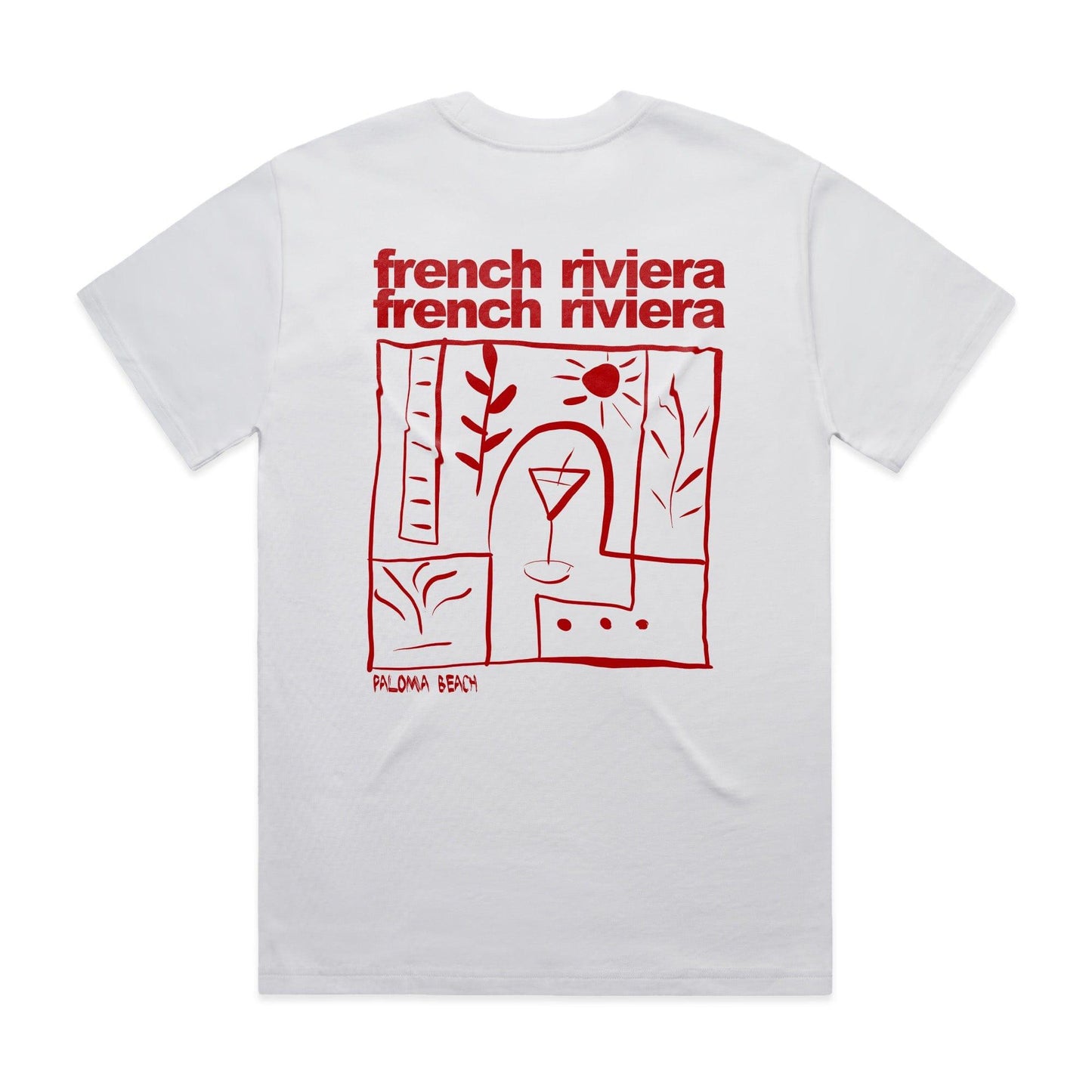 Paloma Beach T-SHIRT CAPSULE FRENCH RIVIERA s